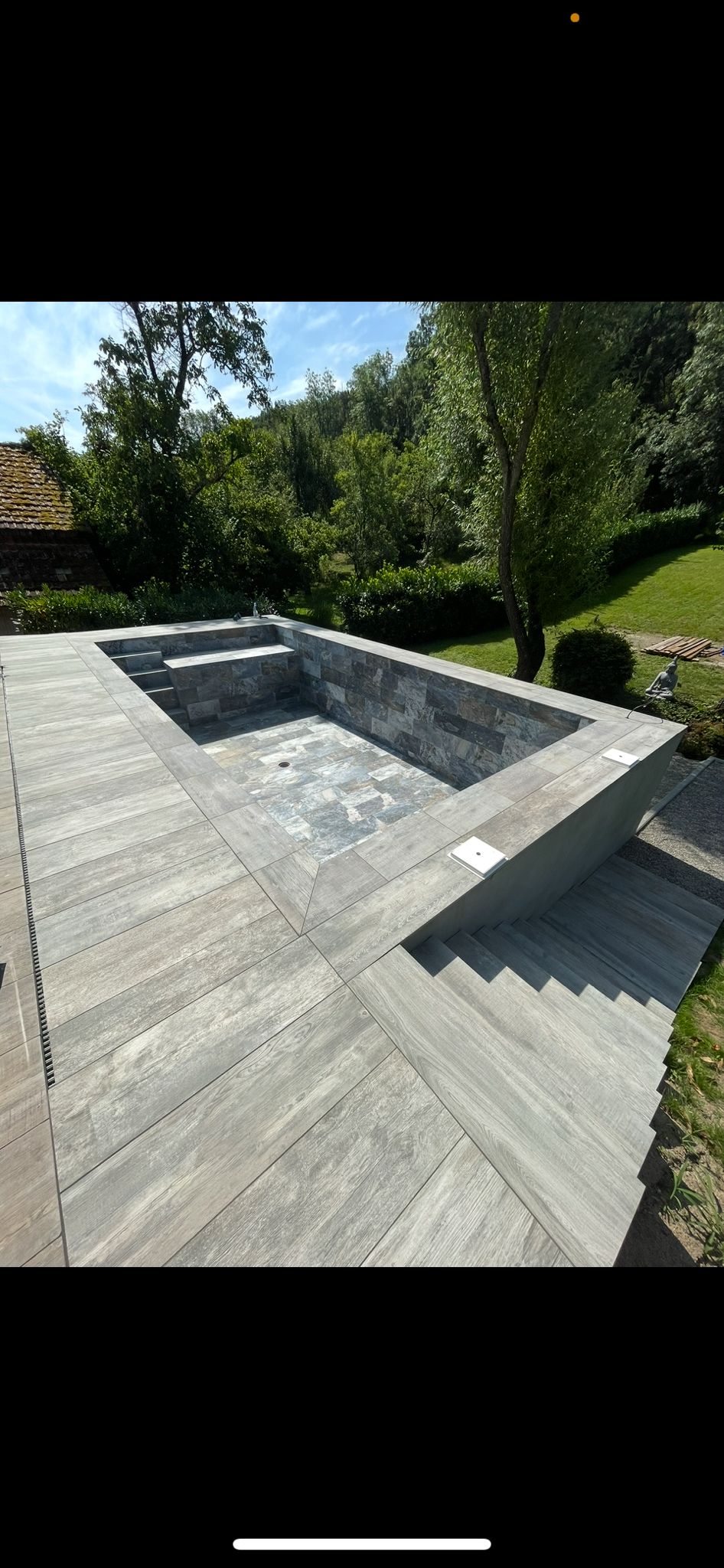 Carrelage de piscine